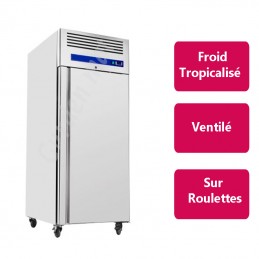 Armoire réfrigérée Inox 1 porte Froid négatif - Version compacte